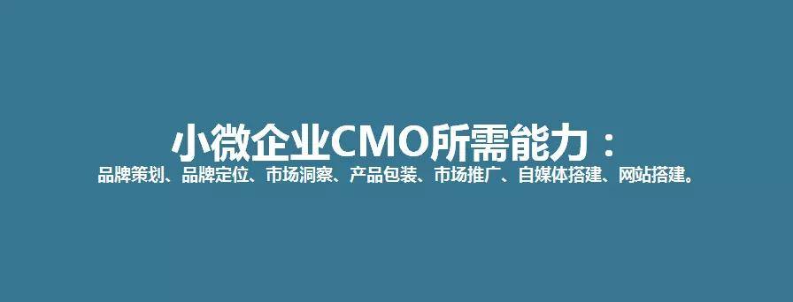 CMO到底該為企業做什么？這有一份自檢指南！