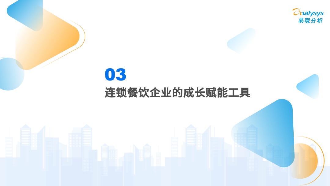 易觀分析《中國餐飲數字化市場專題分析2022》