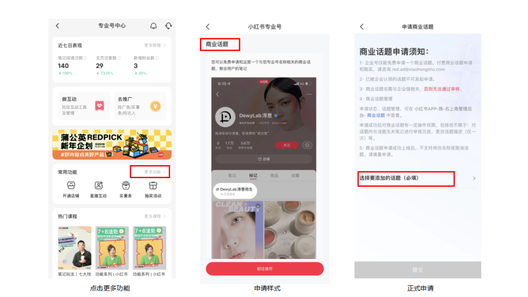 小紅書專業號